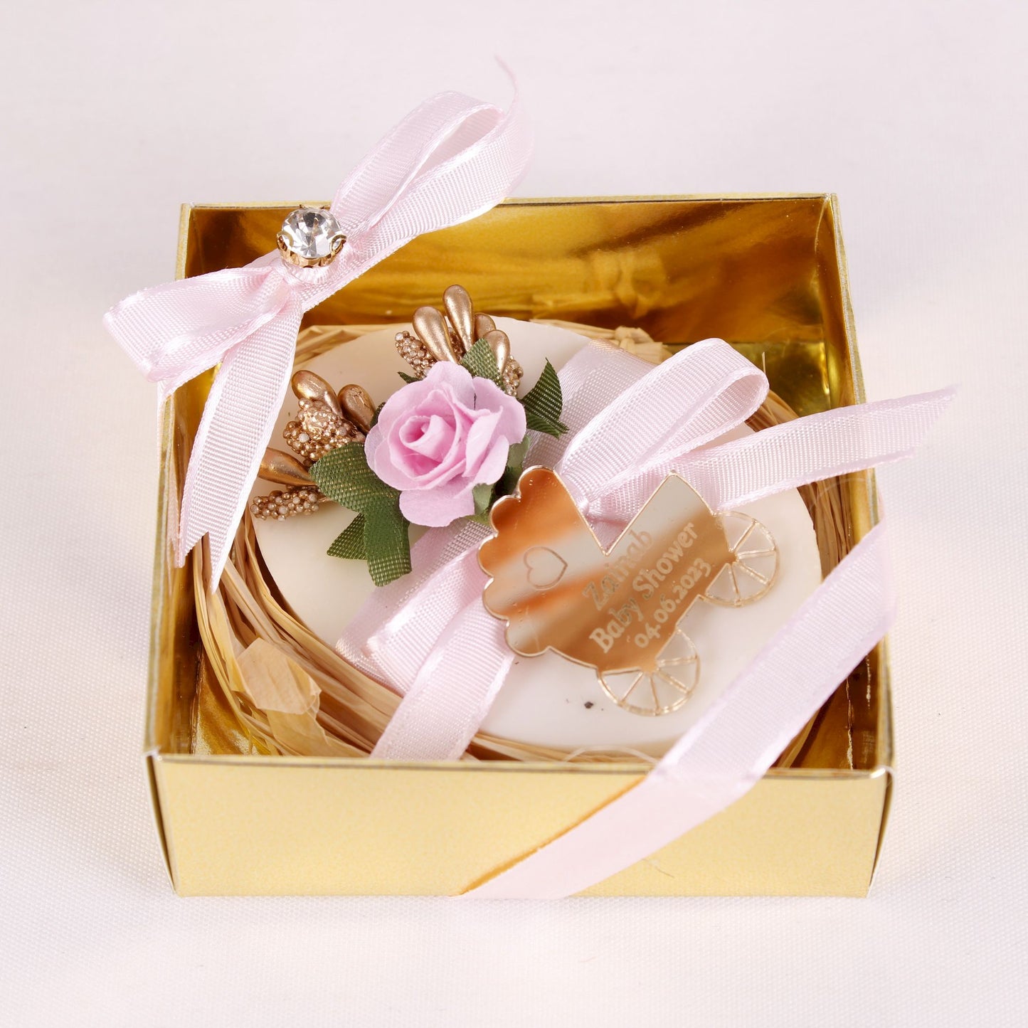 Personalized Soap Baby Shower Favors Wedding Bridal Shower Gifts - Islamic Elite Favors is a handmade gift shop offering a wide variety of unique and personalized gifts for all occasions. Whether you're looking for the perfect Ramadan, Eid, Hajj, wedding gift or something special for a birthday, baby shower or anniversary, we have something for everyone. High quality, made with love.