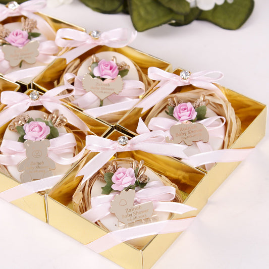Personalized Soap Baby Shower Favors Wedding Bridal Shower Gifts - Islamic Elite Favors is a handmade gift shop offering a wide variety of unique and personalized gifts for all occasions. Whether you're looking for the perfect Ramadan, Eid, Hajj, wedding gift or something special for a birthday, baby shower or anniversary, we have something for everyone. High quality, made with love.