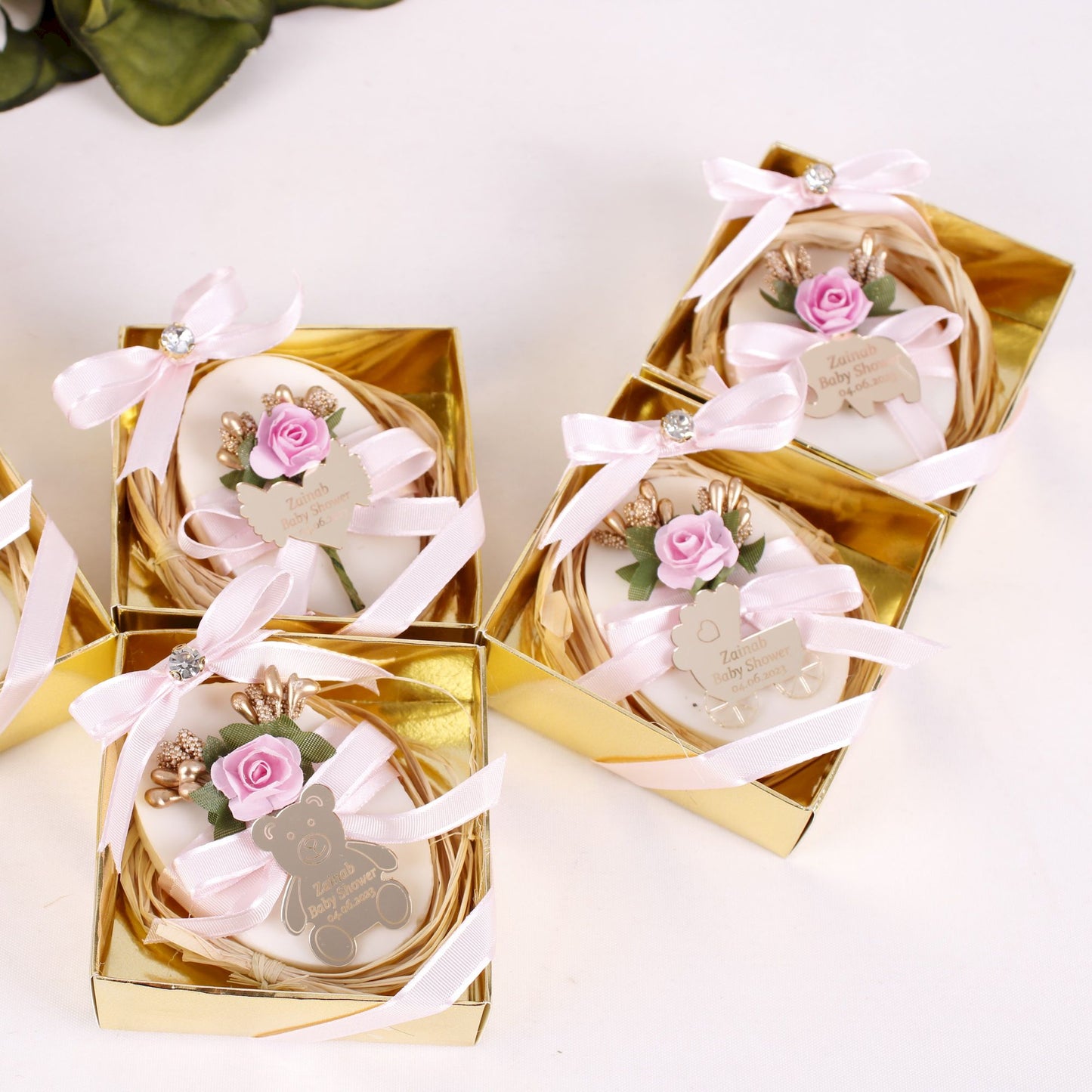 Personalized Soap Baby Shower Favors Wedding Bridal Shower Gifts - Islamic Elite Favors is a handmade gift shop offering a wide variety of unique and personalized gifts for all occasions. Whether you're looking for the perfect Ramadan, Eid, Hajj, wedding gift or something special for a birthday, baby shower or anniversary, we have something for everyone. High quality, made with love.