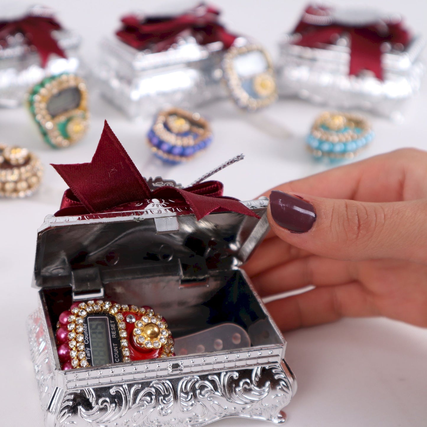 Personalized Dhikr Counter Ramadan Eid Islamic Favors Wedding Gift - Islamic Elite Favors is a handmade gift shop offering a wide variety of unique and personalized gifts for all occasions. Whether you're looking for the perfect Ramadan, Eid, Hajj, wedding gift or something special for a birthday, baby shower or anniversary, we have something for everyone. High quality, made with love.
