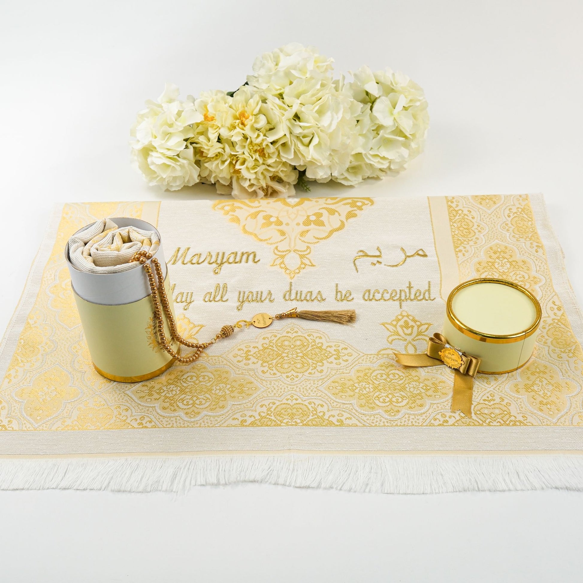 Personalized Funny Travel Prayer Mat Tasbeeh Islamic Muslim Gift Set - Islamic Elite Favors is a handmade gift shop offering a wide variety of unique and personalized gifts for all occasions. Whether you're looking for the perfect Ramadan, Eid, Hajj, wedding gift or something special for a birthday, baby shower or anniversary, we have something for everyone. High quality, made with love.