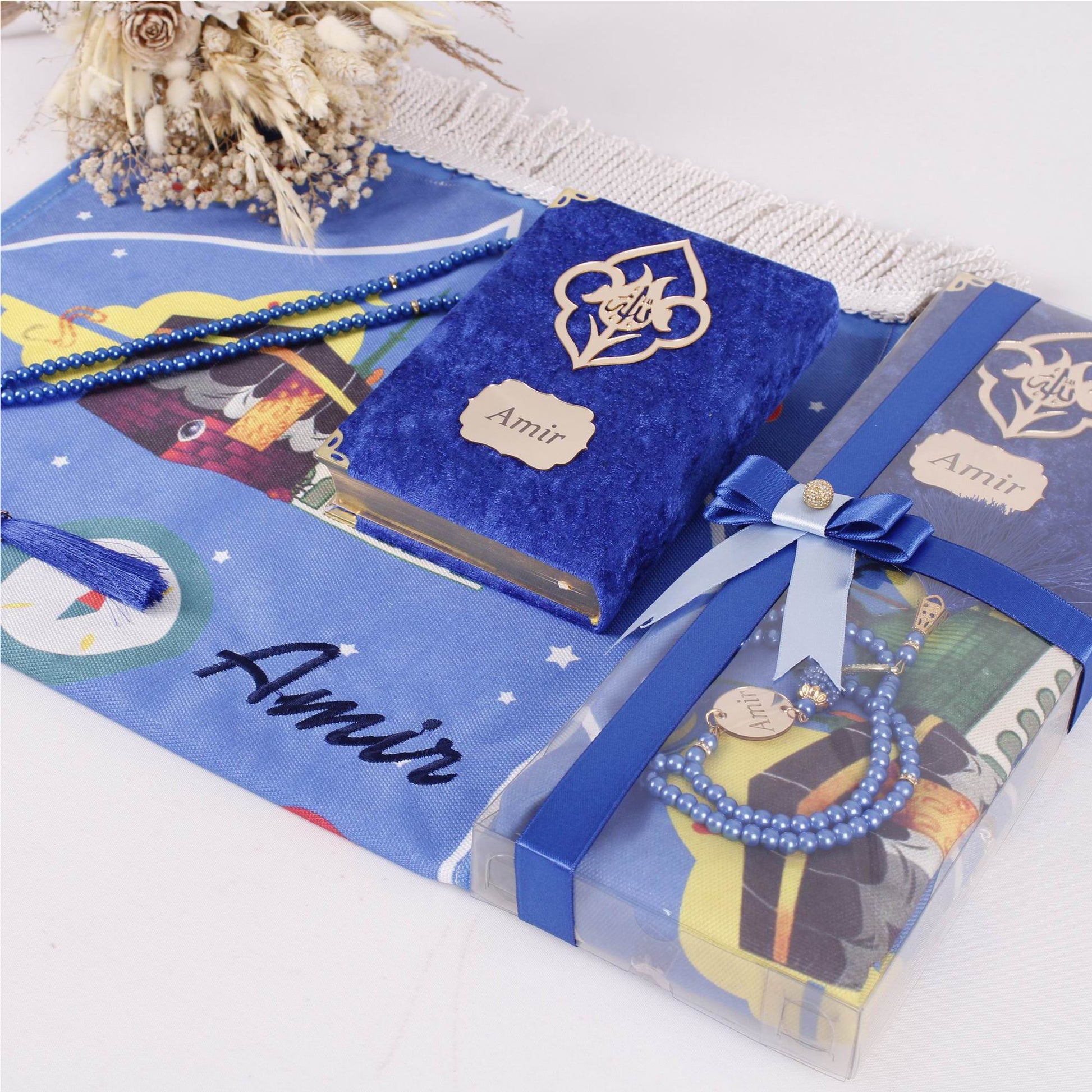 Personalized Soft Prayer Mat for Kids Quran Tasbeeh Islamic Gift Set - Islamic Elite Favors is a handmade gift shop offering a wide variety of unique and personalized gifts for all occasions. Whether you're looking for the perfect Ramadan, Eid, Hajj, wedding gift or something special for a birthday, baby shower or anniversary, we have something for everyone. High quality, made with love.