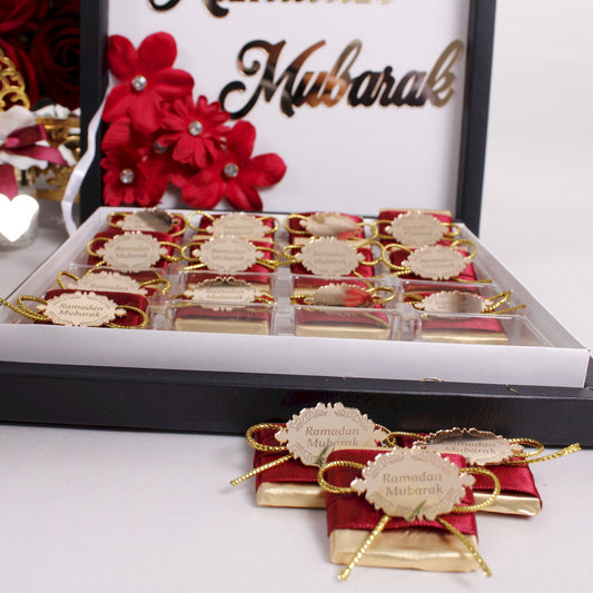 Chocolate Favors for Ramadan Eid, Happy Birthday, Baby Shower, Wedding