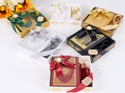 Personalized Quran Pearl Prayer Beads Islamic Muslim Wedding Gift Set - Islamic Elite Favors is a handmade gift shop offering a wide variety of unique and personalized gifts for all occasions. Whether you're looking for the perfect Ramadan, Eid, Hajj, wedding gift or something special for a birthday, baby shower or anniversary, we have something for everyone. High quality, made with love.