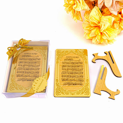 Personalized Custom Ayatul Kursi Favors | Ramadan Eid Hajj Umrah Wedding Muslim Party Favors Gifts - Islamic Elite Favors is a handmade gift shop offering a wide variety of unique and personalized gifts for all occasions. Whether you're looking for the perfect Ramadan, Eid, Hajj, wedding gift or something special for a birthday, baby shower or anniversary, we have something for everyone. High quality, made with love.