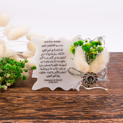 Personalized Ayatul Kursi Epoxy Magnet Favors, Wedding Nikah Engagement Bridal Shower Islamic Muslim Party Favors Gifts for Guests in Bulk - Islamic Elite Favors is a handmade gift shop offering a wide variety of unique and personalized gifts for all occasions. Whether you're looking for the perfect Ramadan, Eid, Hajj, wedding gift or something special for a birthday, baby shower or anniversary, we have something for everyone. High quality, made with love.