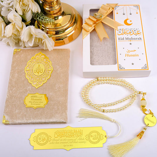 Personalized Velvet Dua Book Bookmark Tasbeeh Gift Set, Ramadan Eid Birthday Wedding Muslim Favors - Islamic Elite Favors is a handmade gift shop offering a wide variety of unique and personalized gifts for all occasions. Whether you're looking for the perfect Ramadan, Eid, Hajj, wedding gift or something special for a birthday, baby shower or anniversary, we have something for everyone. High quality, made with love.