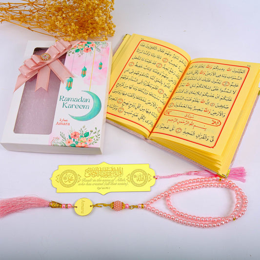 Personalized Velvet Dua Book Bookmark Tasbeeh Gift Set, Ramadan Eid Birthday Wedding Muslim Favors - Islamic Elite Favors is a handmade gift shop offering a wide variety of unique and personalized gifts for all occasions. Whether you're looking for the perfect Ramadan, Eid, Hajj, wedding gift or something special for a birthday, baby shower or anniversary, we have something for everyone. High quality, made with love.