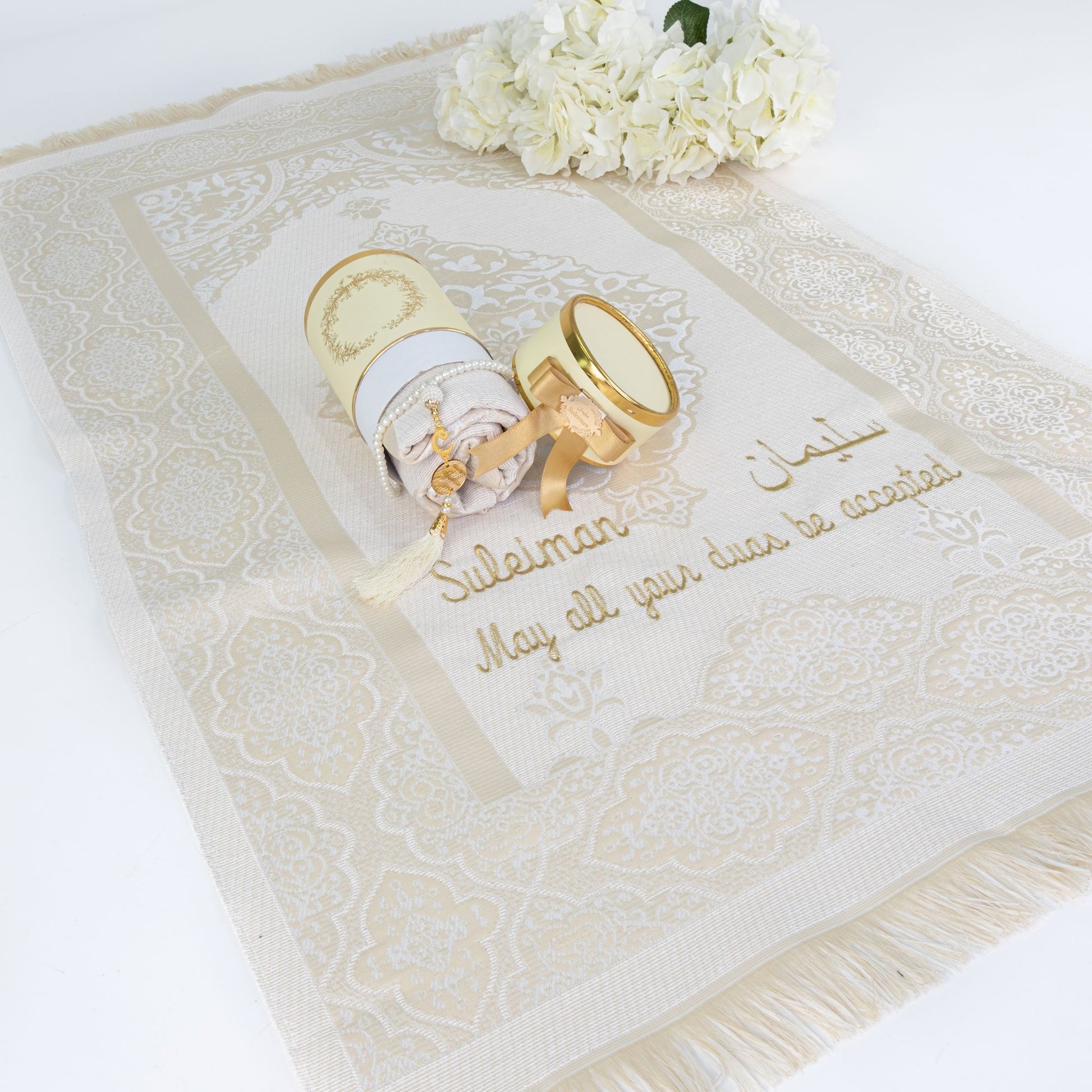 Personalized Funny Travel Prayer Mat Tasbeeh Islamic Muslim Gift Set - Islamic Elite Favors is a handmade gift shop offering a wide variety of unique and personalized gifts for all occasions. Whether you're looking for the perfect Ramadan, Eid, Hajj, wedding gift or something special for a birthday, baby shower or anniversary, we have something for everyone. High quality, made with love.