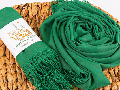 Personalized Custom Pashmina Shawl Scarf Gift, Wedding Hajj Umrah Ramadan Eid Favors - Islamic Elite Favors is a handmade gift shop offering a wide variety of unique and personalized gifts for all occasions. Whether you're looking for the perfect Ramadan, Eid, Hajj, wedding gift or something special for a birthday, baby shower or anniversary, we have something for everyone. High quality, made with love.