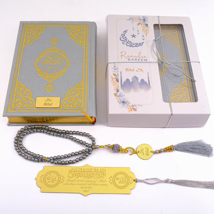 Personalized Quran with English Translation Tasbih Bookmark Islamic Ramadan Eid Gift Set, Muslim Hajj Umrah Gift - Islamic Elite Favors is a handmade gift shop offering a wide variety of unique and personalized gifts for all occasions. Whether you're looking for the perfect Ramadan, Eid, Hajj, wedding gift or something special for a birthday, baby shower or anniversary, we have something for everyone. High quality, made with love.