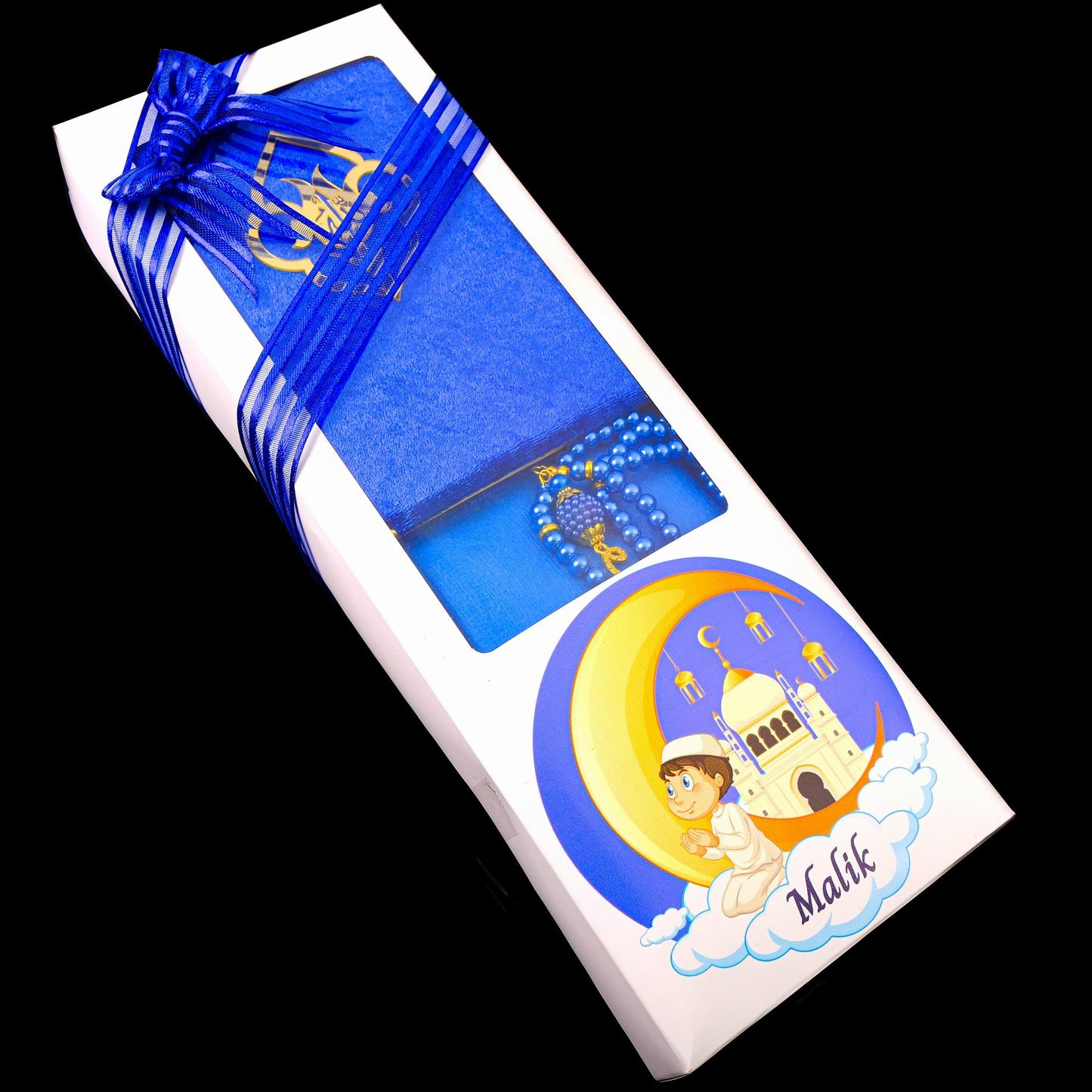 Personalized Kids Prayer Mat Quran Tasbeeh Gift Set for Boys, Ramadan Eid Birthday Graduation Gift - Islamic Elite Favors is a handmade gift shop offering a wide variety of unique and personalized gifts for all occasions. Whether you're looking for the perfect Ramadan, Eid, Hajj, wedding gift or something special for a birthday, baby shower or anniversary, we have something for everyone. High quality, made with love.