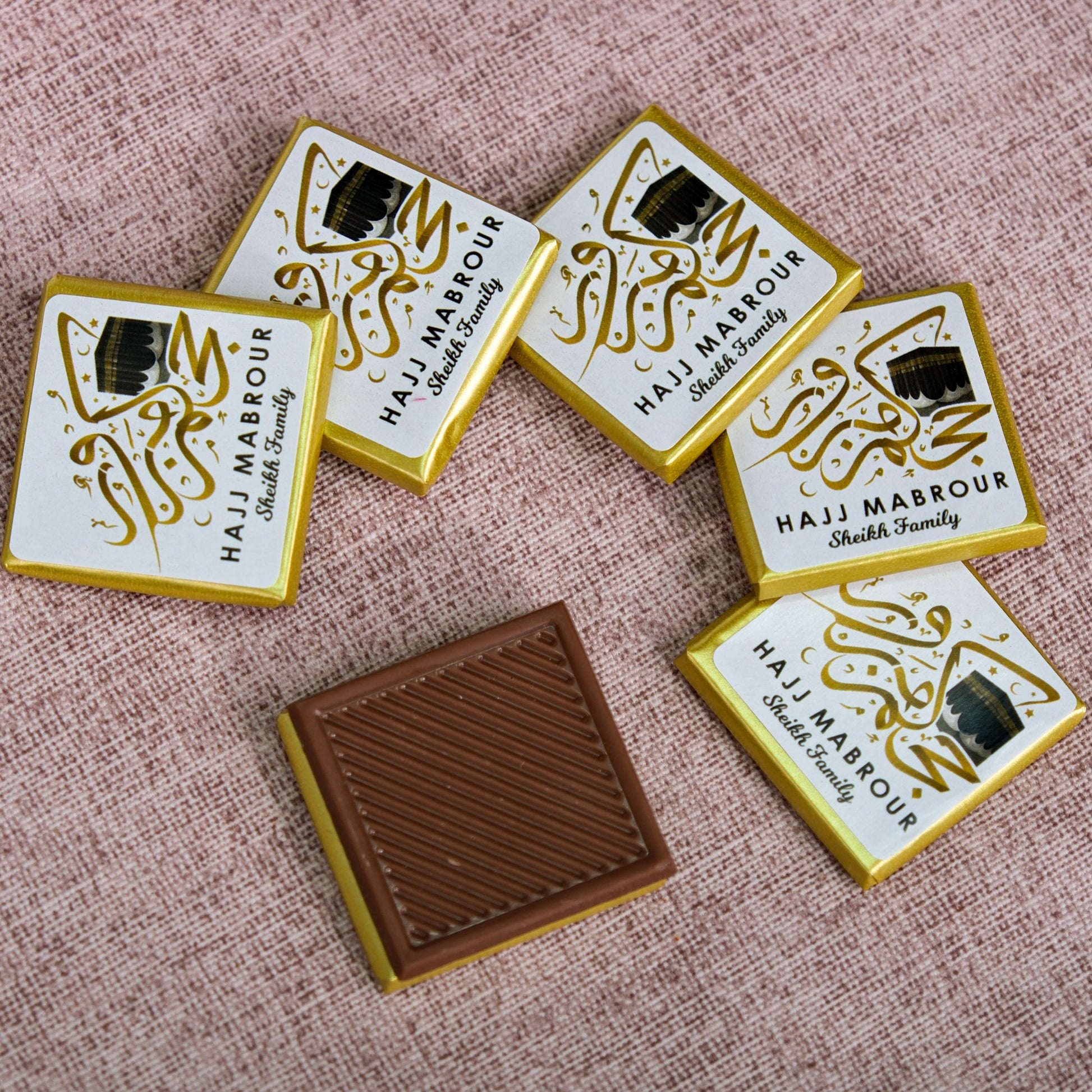 Hajj Mubarak Custom Chocolate Favors, Eid Al Adha, Eid Mubarak Favors, Umrah Mubarak, Eid Gifts for Guests, Halal Chocolate, Eid Chocolate - Islamic Elite Favors is a handmade gift shop offering a wide variety of unique and personalized gifts for all occasions. Whether you're looking for the perfect Ramadan, Eid, Hajj, wedding gift or something special for a birthday, baby shower or anniversary, we have something for everyone. High quality, made with love.