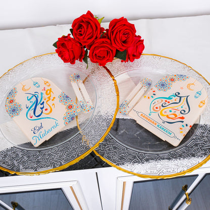 Ramadan Table Decor Islamic Art Favor Tabletop Sign Stand Muslim Gift