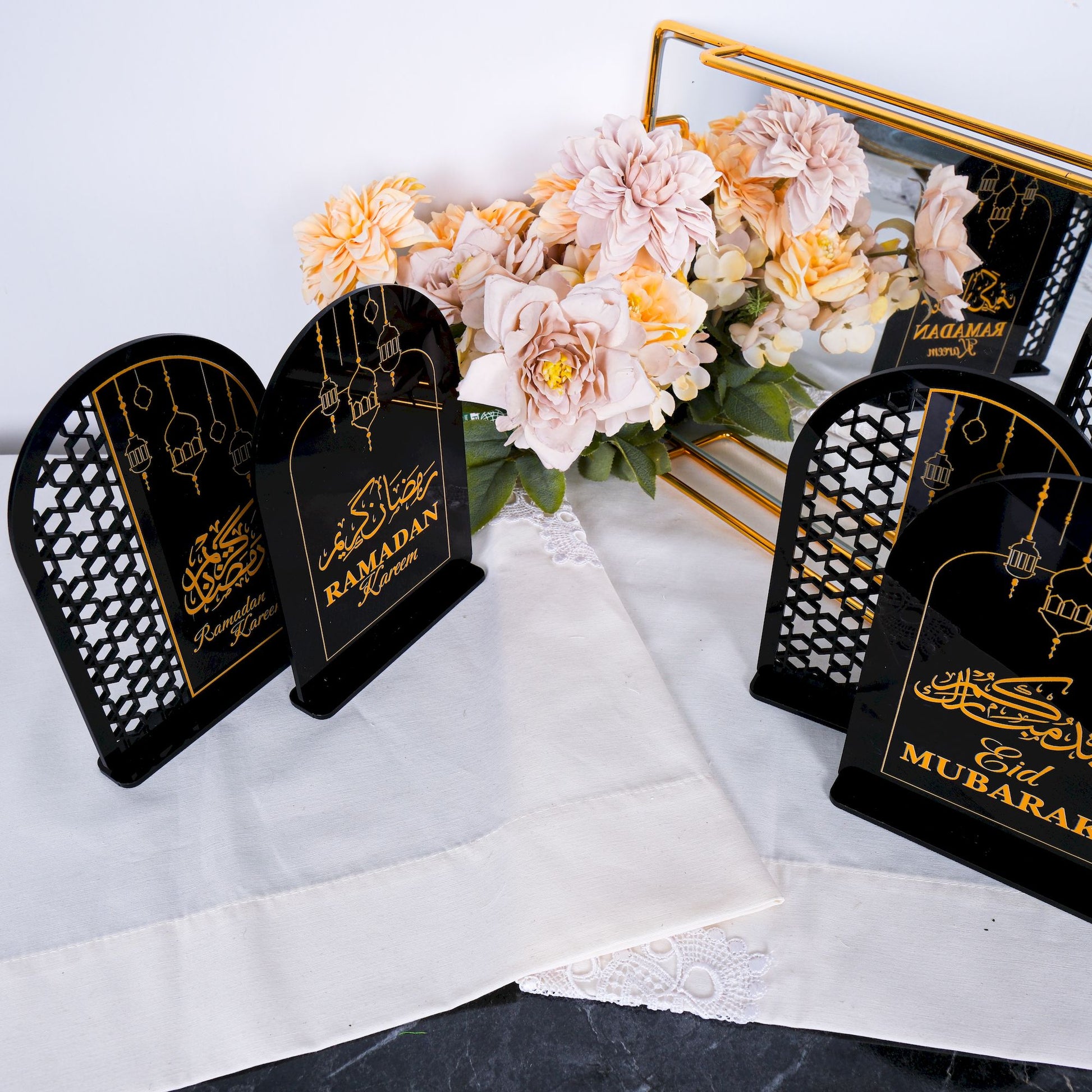 Ramadan Eid Table Decor Islamic Art Favor Tabletop Sign&Stand Gift - Islamic Elite Favors is a handmade gift shop offering a wide variety of unique and personalized gifts for all occasions. Whether you're looking for the perfect Ramadan, Eid, Hajj, wedding gift or something special for a birthday, baby shower or anniversary, we have something for everyone. High quality, made with love.