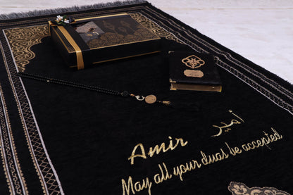 Personalized Prayer Mat Quran Tasbeeh Islamic Gift Set, Ramadan Eid Birthday Prayer Rug Gift - Islamic Elite Favors is a handmade gift shop offering a wide variety of unique and personalized gifts for all occasions. Whether you're looking for the perfect Ramadan, Eid, Hajj, wedding gift or something special for a birthday, baby shower or anniversary, we have something for everyone. High quality, made with love.