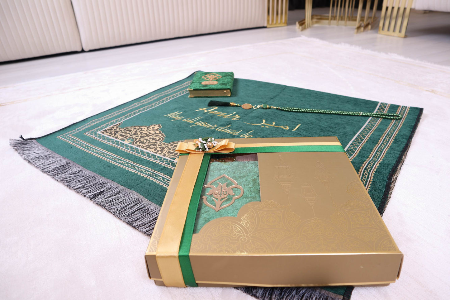 Personalized Prayer Mat Quran Tasbeeh Islamic Gift Set, Ramadan Eid Birthday Prayer Rug Gift - Islamic Elite Favors is a handmade gift shop offering a wide variety of unique and personalized gifts for all occasions. Whether you're looking for the perfect Ramadan, Eid, Hajj, wedding gift or something special for a birthday, baby shower or anniversary, we have something for everyone. High quality, made with love.