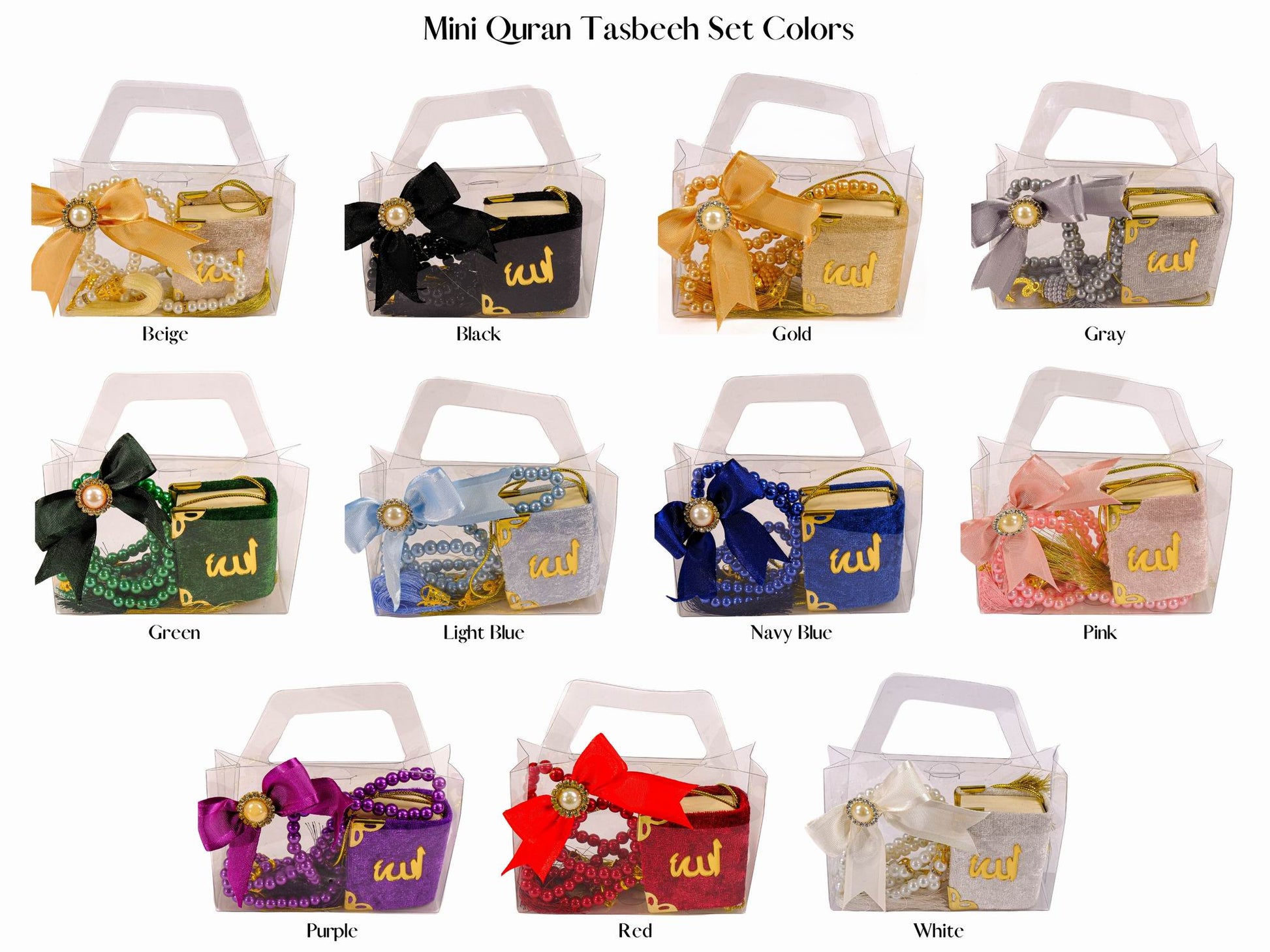 Personalized Velvet Mini Quran Tasbeeh Gift Set, Ramadan Eid Wedding Muslim Party Favors - Islamic Elite Favors is a handmade gift shop offering a wide variety of unique and personalized gifts for all occasions. Whether you're looking for the perfect Ramadan, Eid, Hajj, wedding gift or something special for a birthday, baby shower or anniversary, we have something for everyone. High quality, made with love.