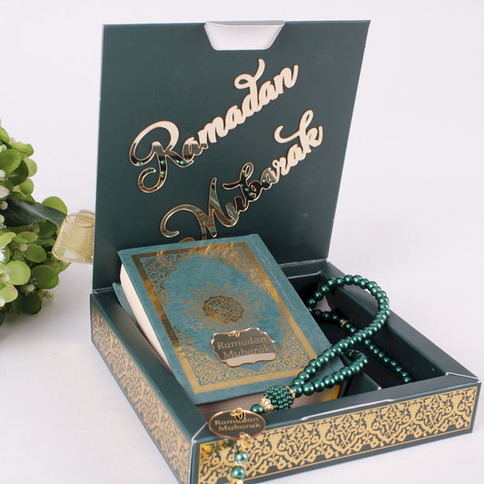 Personalized Quran Box Pearl Prayer Beads Islamic Muslim Wedding Gift Set. Explore an exquisite collection of customized Islamic handmade gifts suitable for various occasions, including Weddings, Nikkah ceremonies, Engagements, Baby Showers, Bridal Showers, Birthdays, Ameen celebrations, Islamic parties, Ramadan, Eid, Hajj, Umrah, Mother’s Day, Father’s Day, Valentine’s Day, Anniversaries, and Graduations. Each gift is thoughtfully crafted to reflect the essence of these special moments.