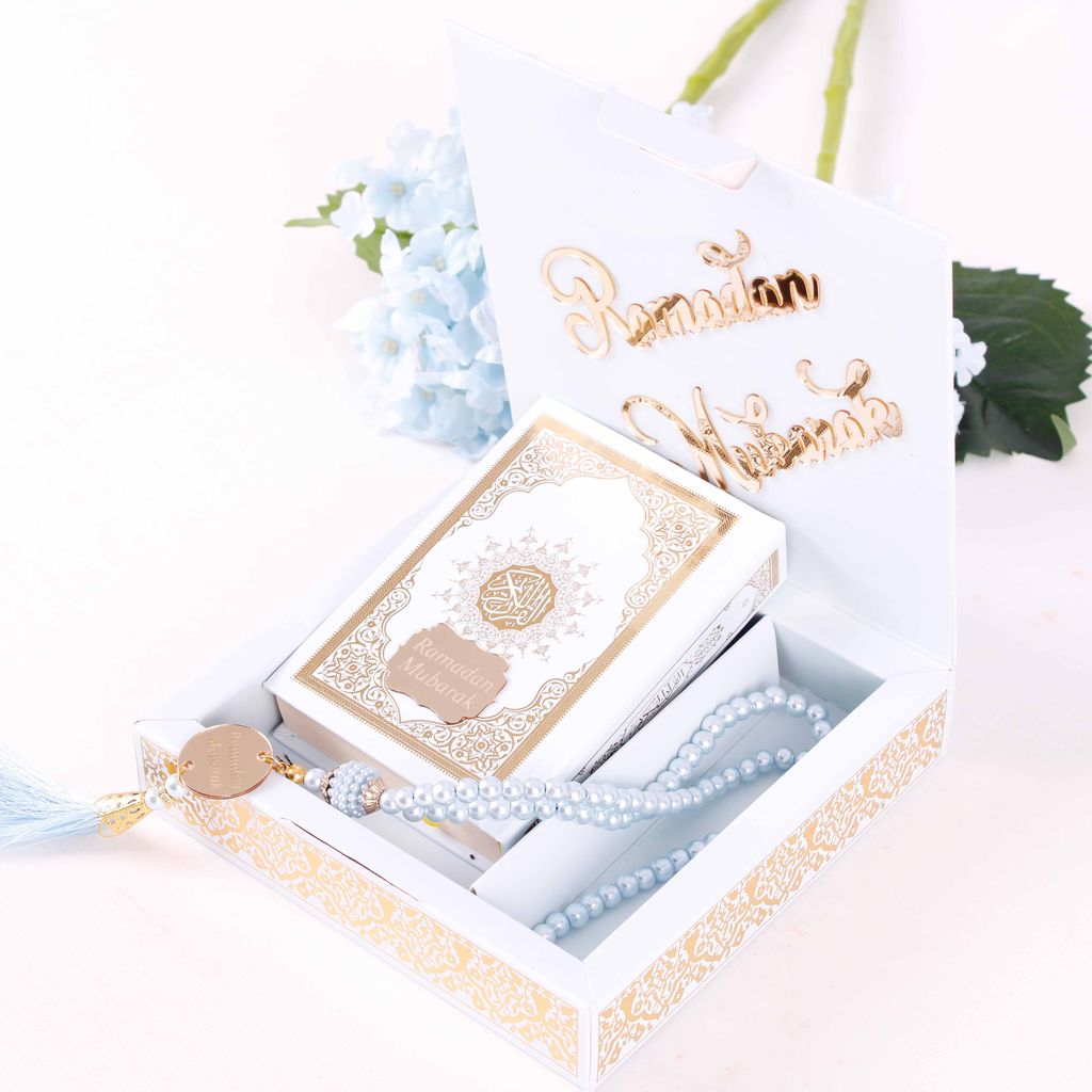 Personalized Quran Box Pearl Prayer Beads Islamic Muslim Wedding Gift Set - Islamic Elite Favors is a handmade gift shop offering a wide variety of unique and personalized gifts for all occasions. Whether you're looking for the perfect Ramadan, Eid, Hajj, wedding gift or something special for a birthday, baby shower or anniversary, we have something for everyone. High quality, made with love.