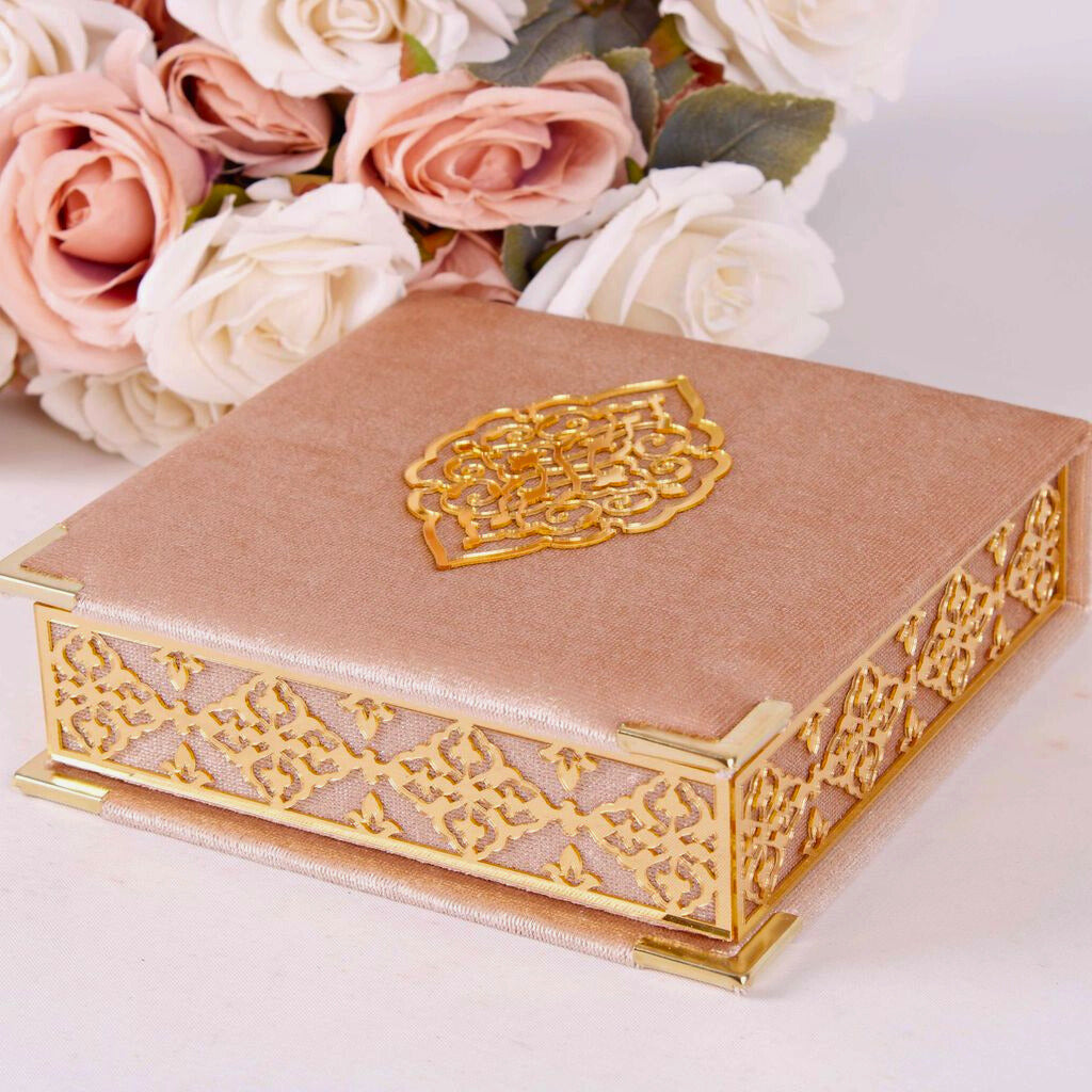 Personalized Velvet Quran Box Pearl Prayer Beads Islamic Muslim Wedding Gift Set - Islamic Elite Favors is a handmade gift shop offering a wide variety of unique and personalized gifts for all occasions. Whether you're looking for the perfect Ramadan, Eid, Hajj, wedding gift or something special for a birthday, baby shower or anniversary, we have something for everyone. High quality, made with love.