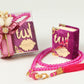Personalized Mini Quran Prayer Beads Flower with Pearl Wedding Favor