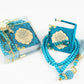 Personalized Mini Quran Tasbeeh Flowers with Rhinestones Wedding Favor