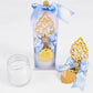 Personalized Glass Candle Holder Wedding Favor Knob with Plexi Theme