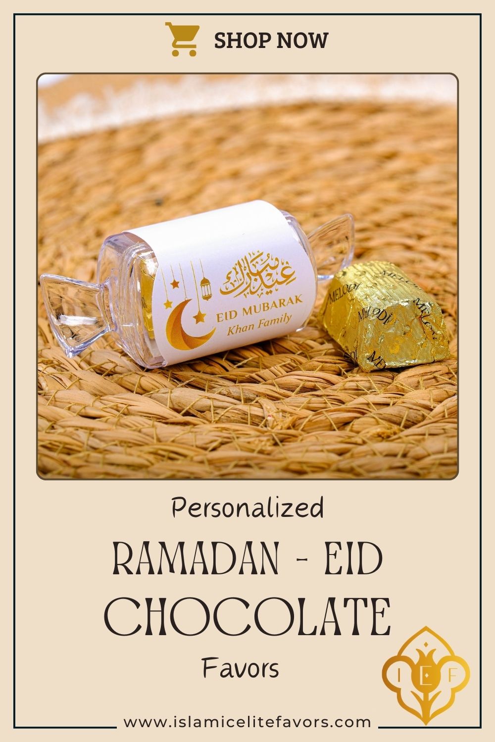 Personalised Eid Chocolate Gift, Ramadan Eid Mubarak Sweet Boxes Favors For Guests - Islamic Elite Favors is a handmade gift shop offering a wide variety of unique and personalized gifts for all occasions. Whether you're looking for the perfect Ramadan, Eid, Hajj, wedding gift or something special for a birthday, baby shower or anniversary, we have something for everyone. High quality, made with love.