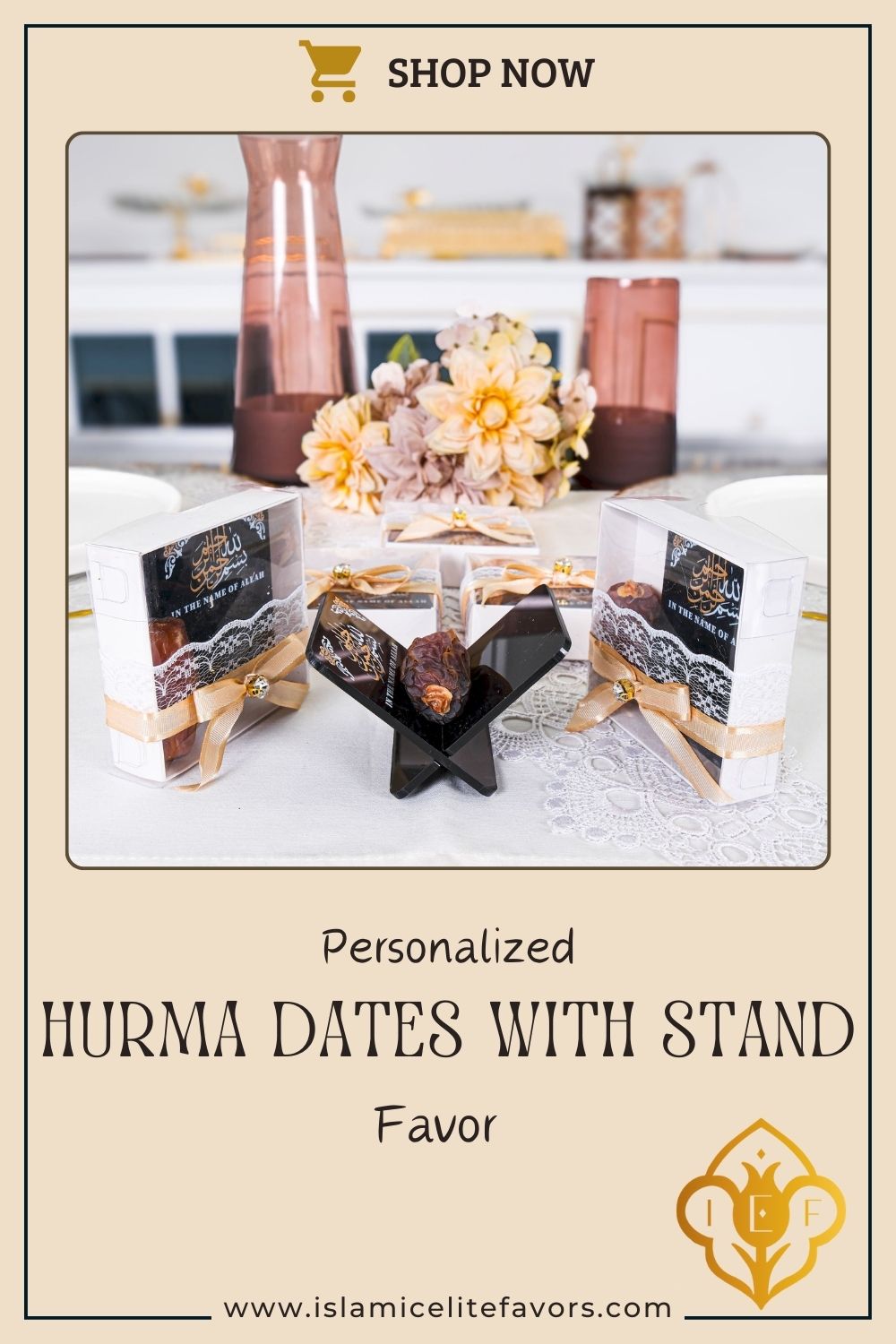 Personalized Hurma Dates Favors Ramadan Eid Wedding Hajj Islamic Gift