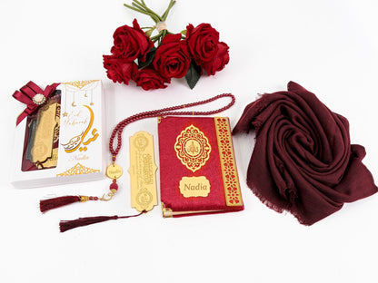 Personalized Yaseen Dua Book Hijab Bookmark Tasbeeh Ramadan Gift Set - Islamic Elite Favors is a handmade gift shop offering a wide variety of unique and personalized gifts for all occasions. Whether you're looking for the perfect Ramadan, Eid, Hajj, wedding gift or something special for a birthday, baby shower or anniversary, we have something for everyone. High quality, made with love.