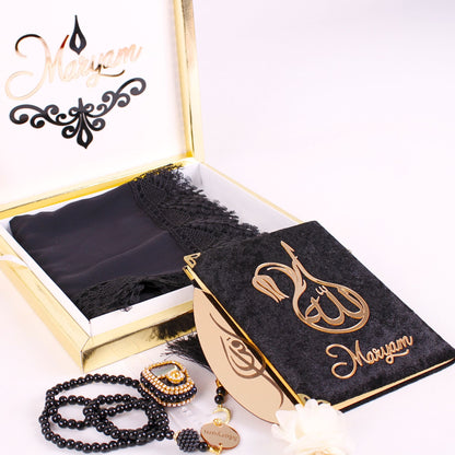 Personalized Islam Gift Set Dua Book Hijab Dhikrmatic Tasbeeh Bookmark - Islamic Elite Favors is a handmade gift shop offering a wide variety of unique and personalized gifts for all occasions. Whether you're looking for the perfect Ramadan, Eid, Hajj, wedding gift or something special for a birthday, baby shower or anniversary, we have something for everyone. High quality, made with love.