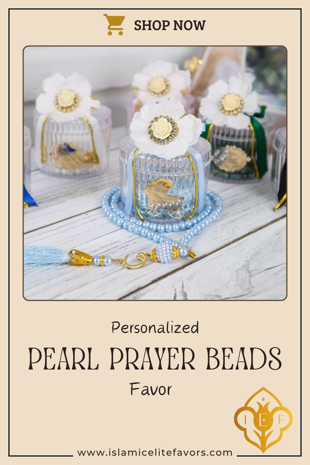 Personalized Prayer Beads Tasbeeh Islamic Wedding Baby Shower Gift - Islamic Elite Favors is a handmade gift shop offering a wide variety of unique and personalized gifts for all occasions. Whether you're looking for the perfect Ramadan, Eid, Hajj, wedding gift or something special for a birthday, baby shower or anniversary, we have something for everyone. High quality, made with love.