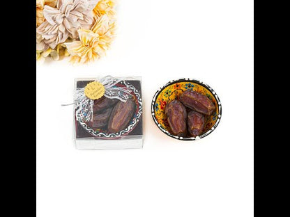 Personalized Hurma Dates in Cini Bowl Favors Ramadan Eid Islamic Gift