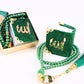 Personalized Mini Quran Pearl Prayer Bead Gold Tag Décor Wedding Favor
