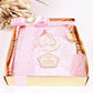 Personalized Gold Velvet Dua Book Pearl Prayer Beads Wedding Favor