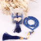 Personalized Prayer Beads Wedding Favor Gift Box with Allah Signs