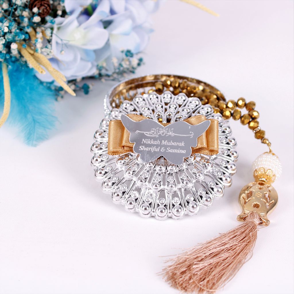 Personalized Crystal Prayer Beads Tasbeeh Masbaha Wedding Favors - Islamic Elite Favors is a handmade gift shop offering a wide variety of unique and personalized gifts for all occasions. Whether you're looking for the perfect Ramadan, Eid, Hajj, wedding gift or something special for a birthday, baby shower or anniversary, we have something for everyone. High quality, made with love.