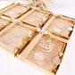 Personalized Gold Velvet Dua Book Pearl Prayer Beads Wedding Favor