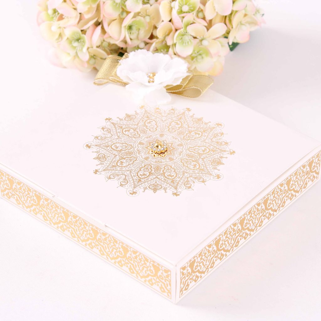 Personalized Quran Box Pearl Prayer Beads Islamic Muslim Wedding Gift Set