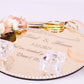Personalized Wedding Ring Plate Ring Box Scissor Gift Set