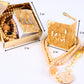 Personalized Mini Quran Pearl Prayer Bead Gold Tag Décor Wedding Favor